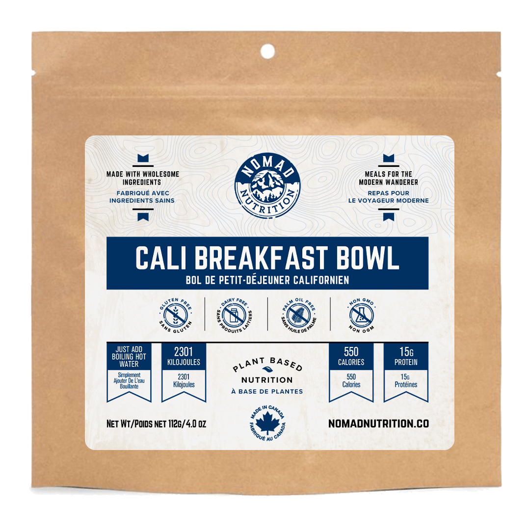 Nomad Nutrition Food California Breakfast Bowl plant-based_gluten-free-vegan_dehydrated